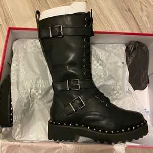 Vince Camuto Combat Boots